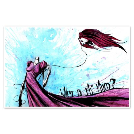 Акварельная картина