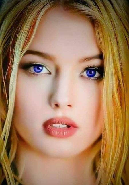 Девушки с синими глазами