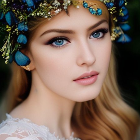 Яркие макияж