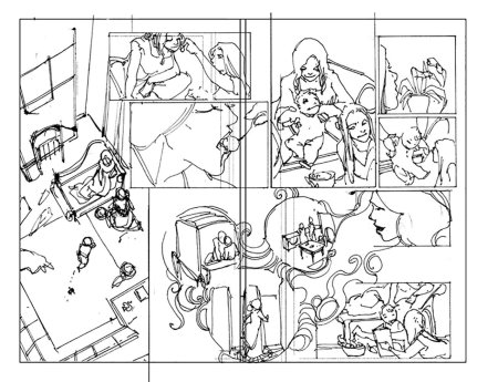 Рисунок комикс