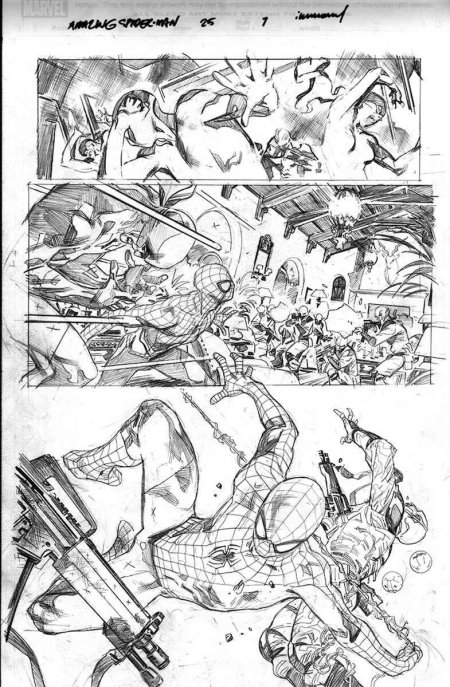 Раскадровки марвел