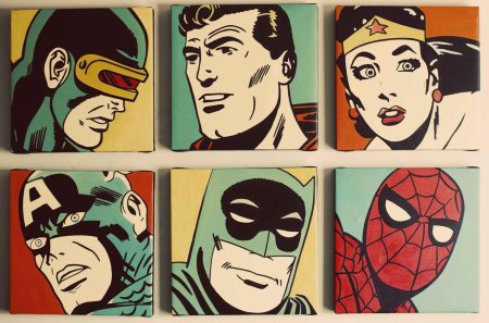 Постеры в стиле комиксов