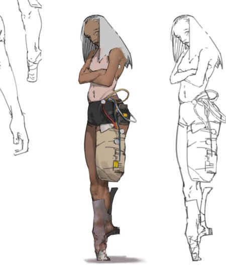 Эскиз персонажа