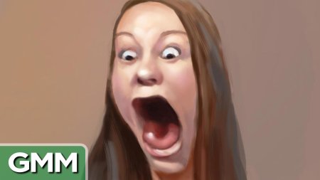 Удивленная женщина