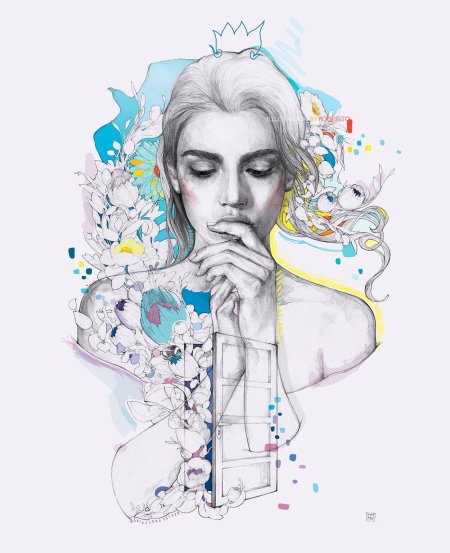 Акварельные портреты