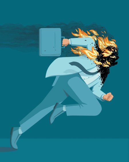 Выгорание арт