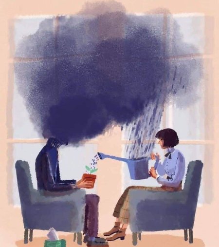 Психотерапия иллюстрации