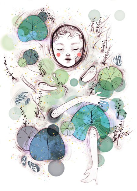 Корейская художница joanne nam