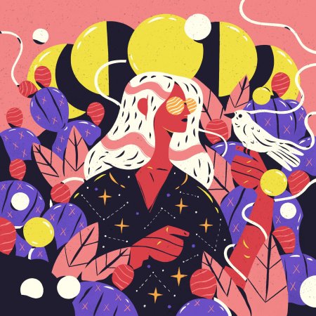 Искусство и иллюстрации в графическом дизайне