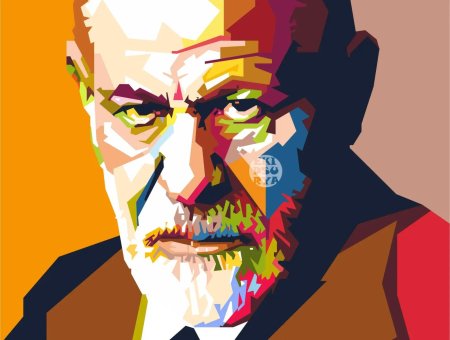 Зигмунд фрейд поп-арт