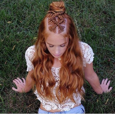 Рыжие косички