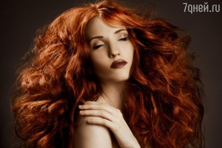 Медный тициан цвет волос
