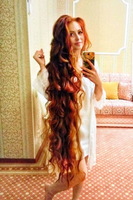 Супер длинные волосы