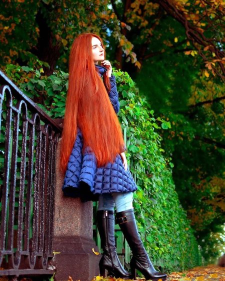 Очень длинные волосы