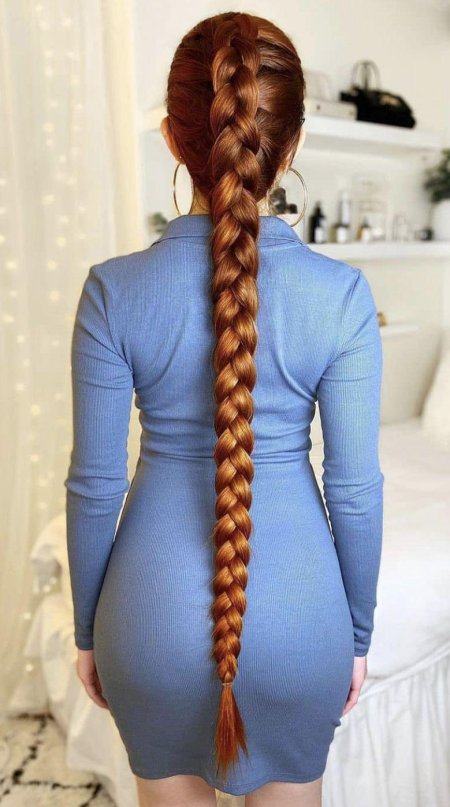 Коса длинная