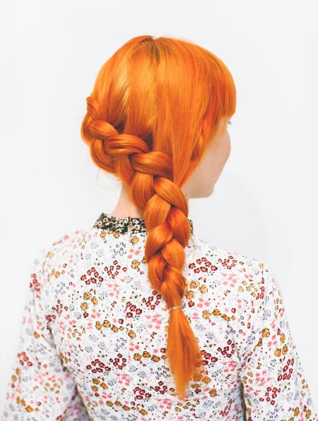 Рыжие косички