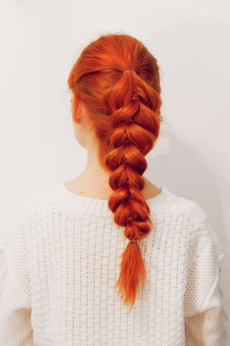 Рыжие косички