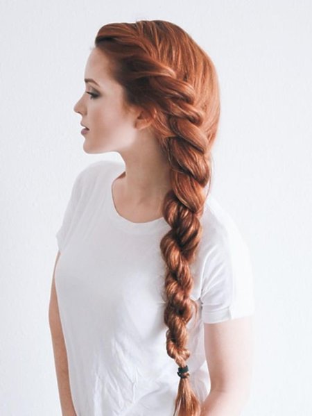 Коса на длинные волосы прическа