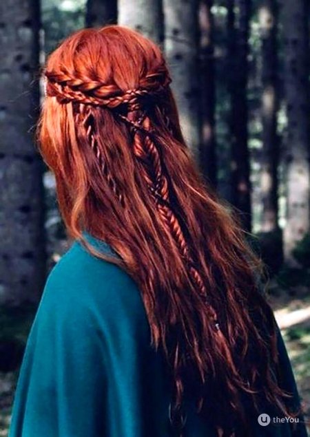 Прически для рыжих