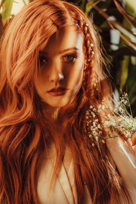 Katherine mcnamara red hair