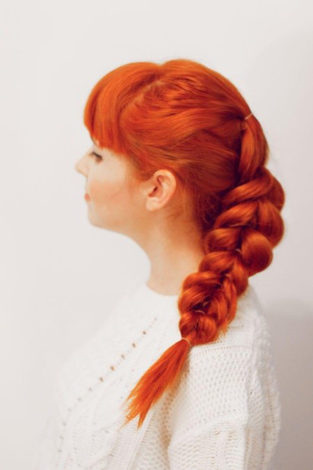 Рыжие косички