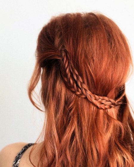 Рыжие косички