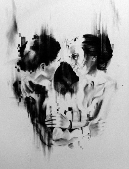 Черно белая картина