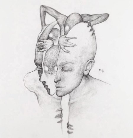 Психоделические рисунки карандашом