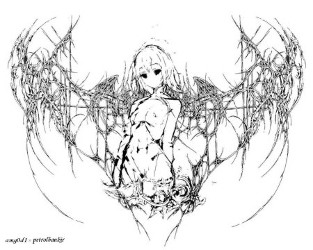 Татуировки аниме эскизы