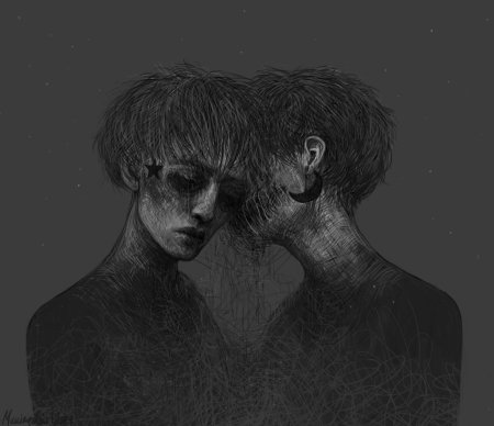 Арты с двумя личностями