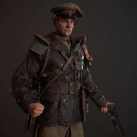 Дизельпанк солдат