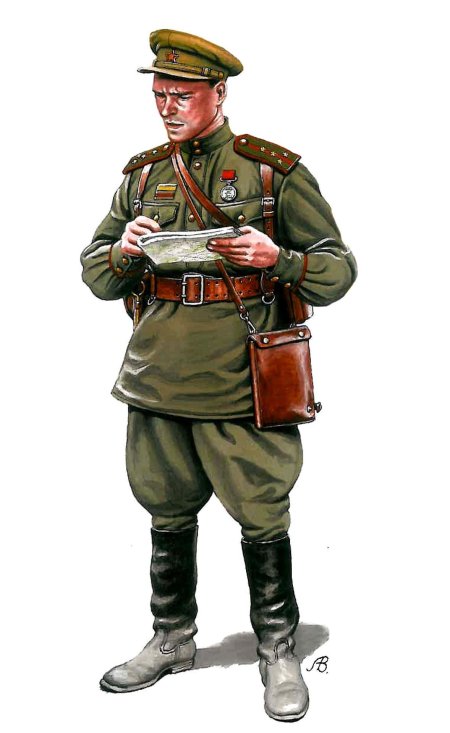 Дизельпанковые арты солдата РККА