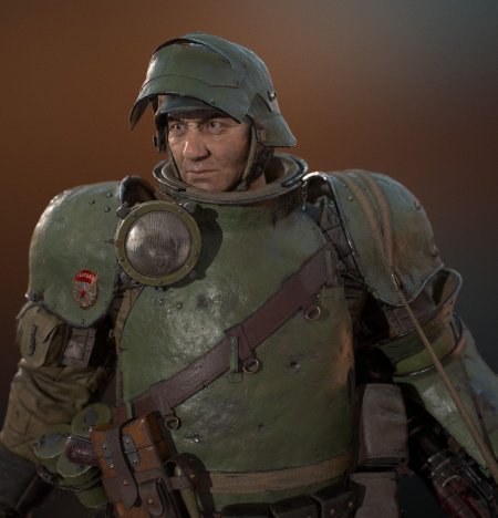 Силовая броня ссср дизельпанк