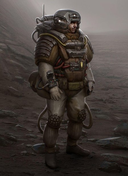 Дизельпанк имперский солдат