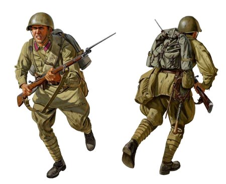 Пехота красной армии