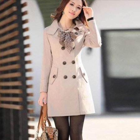 Пальто элегант леди