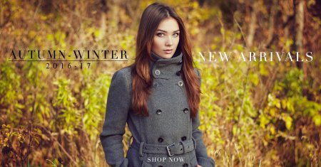 Женщина в пальто