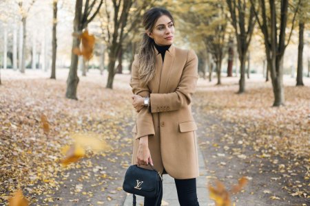 Образы с кашемировым пальто