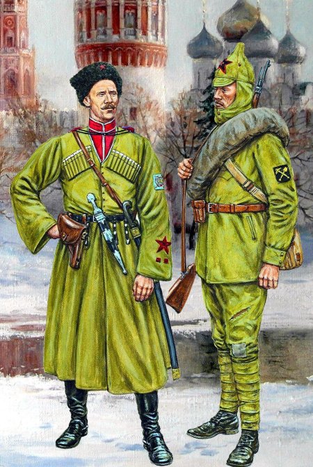 Форма солдат ркка 1919