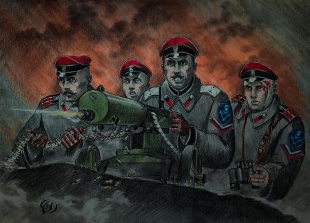 Белая гвардия корниловцы