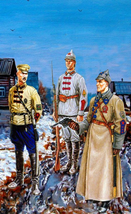 Картины гражданской войны в россии