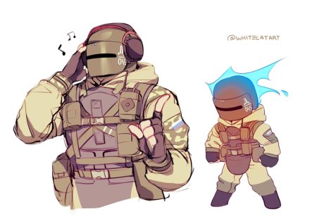 Rainbow six siege tachanka anime