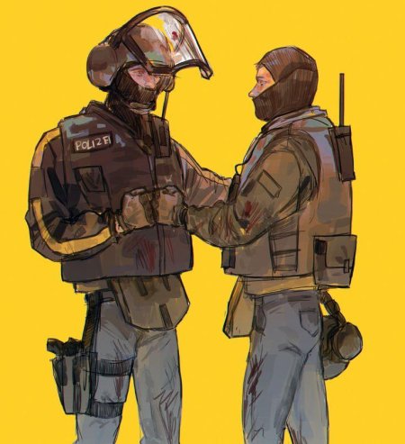 Gsg-9 rainbow six siege аниме