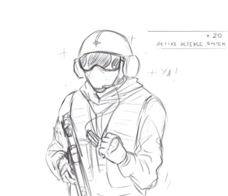 Rainbow six siege раскраска