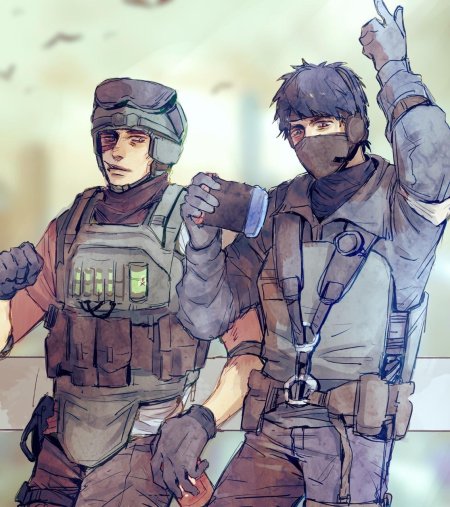 Спецназ rainbow six siege art