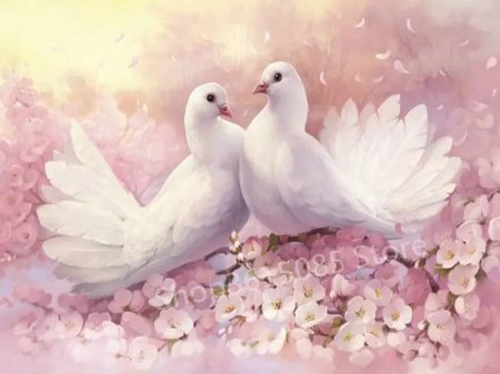 Картина голуби