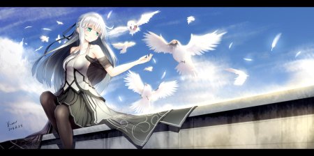 Аниме голубь