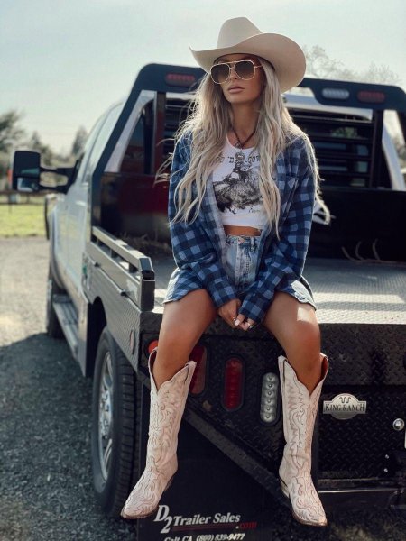 Ковбойский стиль женский