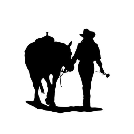 Ковбой на коне