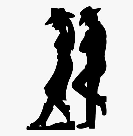 Женские силуэты